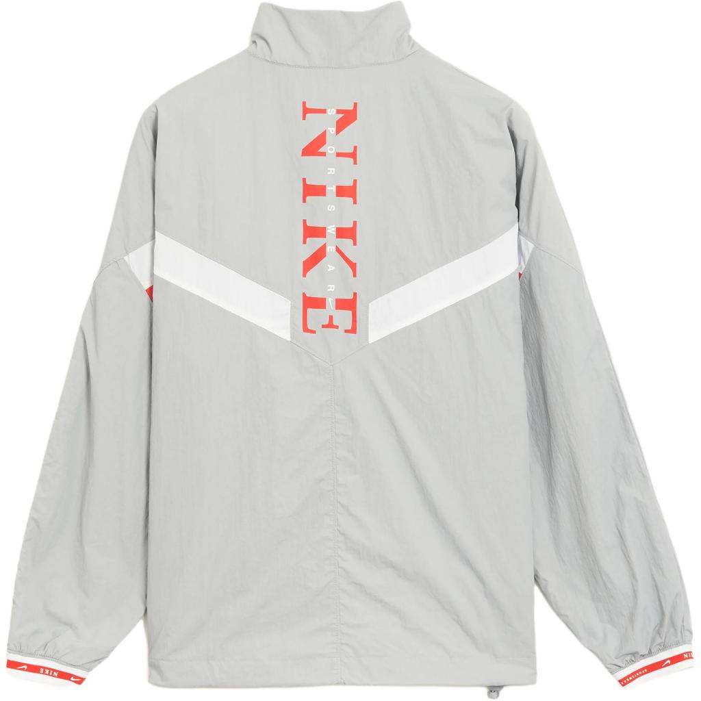 Nike Ветровка Стойка Воротник Молния Удобная Модная Куртка с Длинным Рукавом Мужские куртки IH4057-012