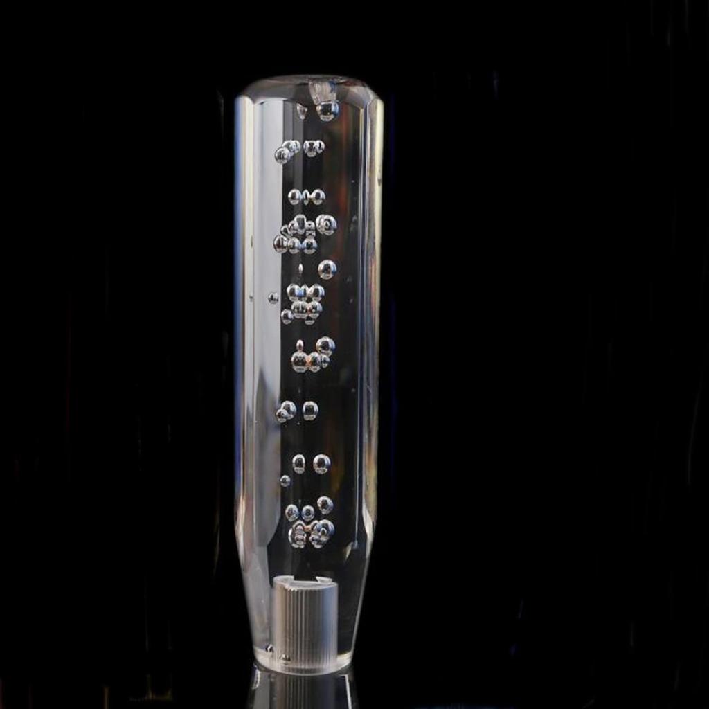 Universal Crystal Shift with 3 20cm [SCGEHA] Knob, Bubble, Octagonal, Adapter, Colors, (White)