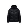 All-Weather Series Outdoor Short Warm Hooded Down Jacket Women Jacket Basic-Black 162410907-2