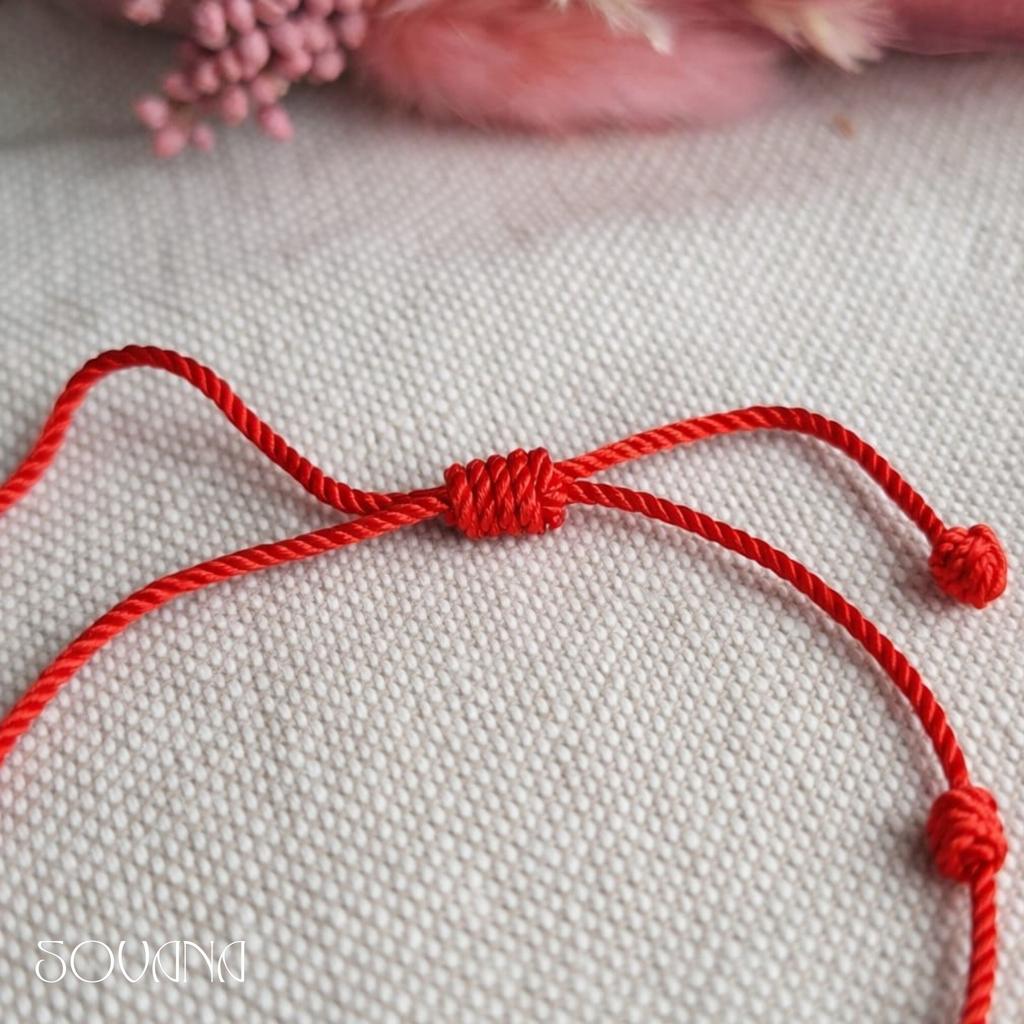 7 Knot Red String Kabbalah Amulet Protection Bracelet