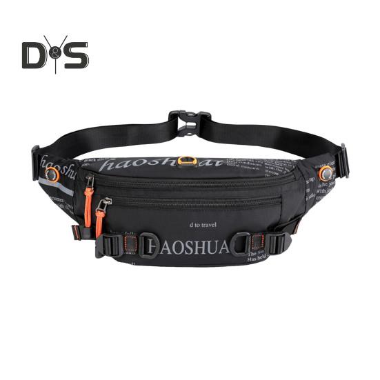 Large Crossbody Fanny Pack Sports Waist Bag Waterproof Hip Pouch Bum Bag Outdoor Waist Pack for Jogging Hiking Fishing Men Women