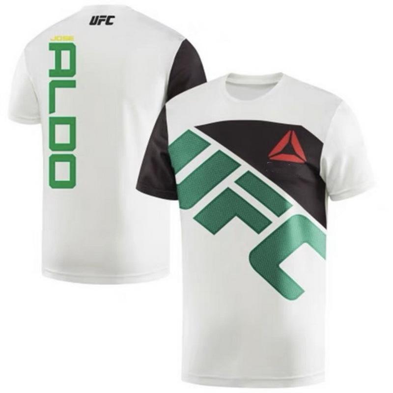 UFC Пушка для рта Конор Макгрегор Мужской с коротким рукавом MMA Смешанные единоборства Тренировочный костюм Санда Худой Быстросохнущий костюм