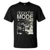 2025 Удивительные футболки Мужские Женские Розовые Топы Черные От Depeche Cool Mode Футболка Повседневная Оверсайз Рок-Музыка Летняя Хлопковая С Коротким Рукавом