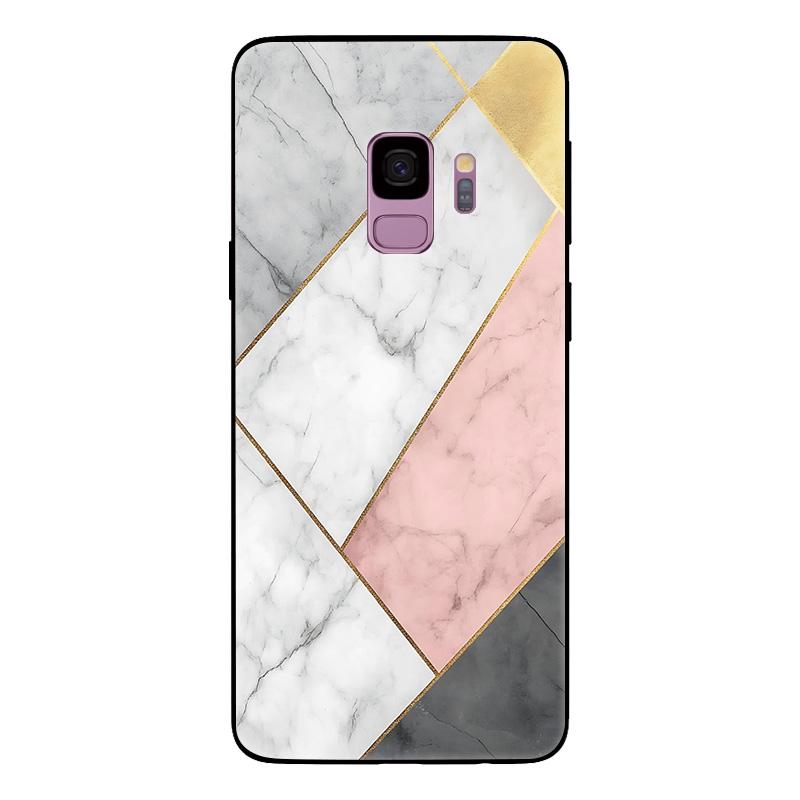 Чехол для Samsung Galaxy S9 Plus SM-G965F G965 S9Plus Мраморный Рисунок Мягкий Матовый Силиконовый Задний Чехол для Samsung S9 S9+ Полный Чехол