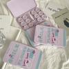 5/6 Pairs/set Solid Large Contact Lens Storage Box Travel Contact Lens Case for Makeup Beauty Pupil Box Tweezer Stick Container