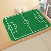 VIKAMA Football Pitch Doormat Stain-Resistant & Non-Slip Entrance Hallway Mat Bedroom Entrance Rug Bedside Carpet Home Decor