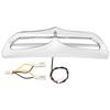 1PC Motorcycle Front Batwing Fairing Vent Trim with LED Accent Lights Cover Fit for Harley Street Glide (EFI)-FLHX 2014-2016