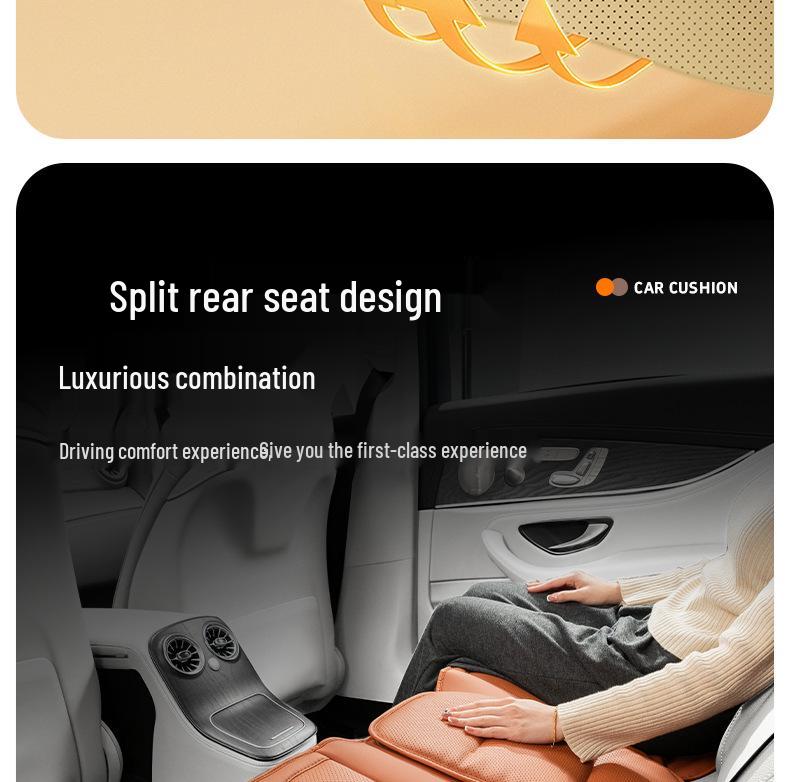 Car Seat Cushion for BYD: Tang, Qin Plus, Song Pro, Yuan, Seal, Destroyer 05, Han DM - All Seasons