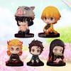 Kimetsu No Yaiba Anime Figure Demon Slayer Action Figure Kamado Tanjirou Kamado Nezuko Agatsuma Zenitsu Figurine Toys