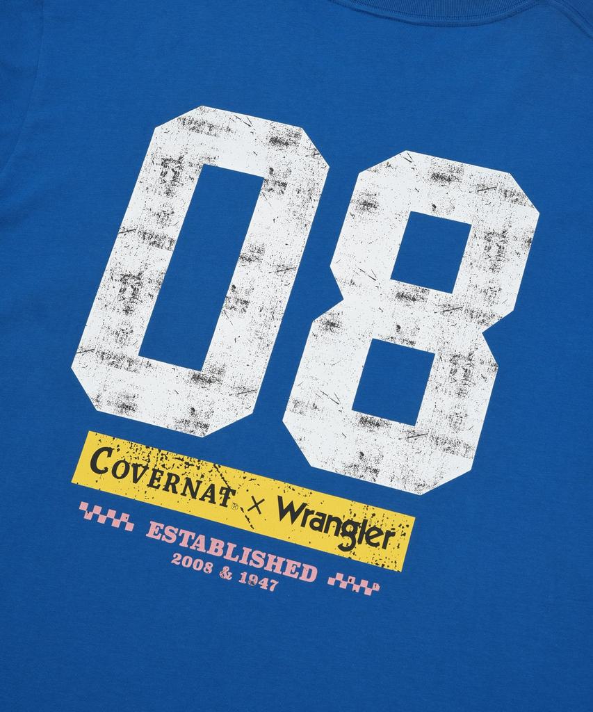 COVERNAT [Covernat X Wrangler] 08 Винтажная футболка Синяя
