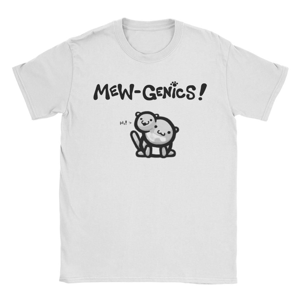 Mewgenics MewGenics Милые Ангелы Кошки Игра Фан Новое Поступление Футболки для Унисекс Женщин 100% Хлопок Футболка Одежда