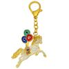 Feng Shui Joyful Wind Horse Amulet Keychain Lucky Keychain W5329