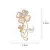 Senior Brooches Flower Leaf Brooch Pins for Women Suit Pendant  Fashion Brooches Jewelry