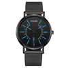 Fashion Men's Watch Men's Watch Milan with Quartz Watch Mesh Strap Watch