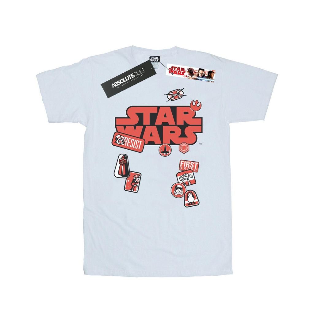 Star Wars Mens The Last Jedi Badges T-Shirt