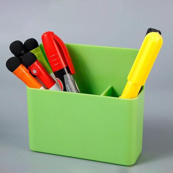 Магнитный держатель для ручек большой емкости для карандашей маркеров многофункциональный стеллаж для хранения на холодильнике офис