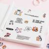 20pcs DIY PVC Sticker Cartoon Patterns Water Bottle Decor Cute Notebook Decoration  Children