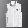 Autumn and Winter Season Leather Vest Men's Thick Vest with Integrated Fur and Plush Insulation Vest
