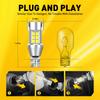 AUXITO 2Pcs Turbo T15 W16W LED Backup Reverse Light Canbus No Error Bulbs 2000LM 921 912 LED Bulb Car Rear Reversing Lamp 16W