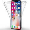 Compatible Apple iPhone X Case - Full Body Transparent TPU Gel Case Cover Front Back Protection Soft Silicone Phonillico®
