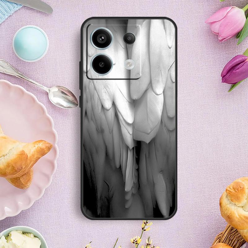 Angel Wings Painting Case For Xiaomi Redmi Note 15 Pro Plus 10 11 12 13 14 Pro Cover For Redmi 14C 15C 12C 10C 13C