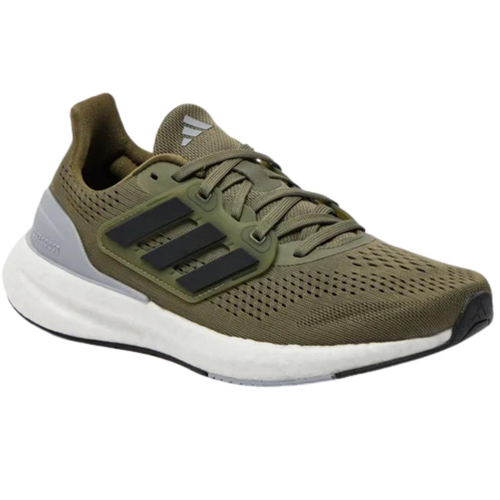Мужские спортивные кроссовки Adidas IF1548 Pureboost 23 цвета хаки. 42 ⅔