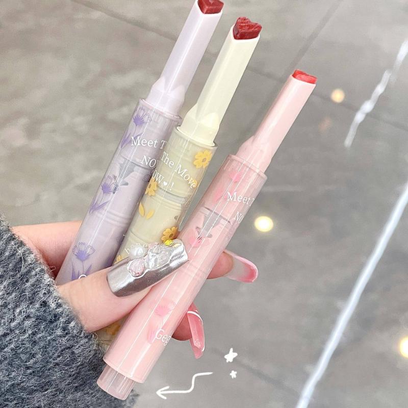 Florette прозрачная глазурь для губ Flower Love желе зеркальная губная помада водостойкая антипригарная чашка губная помада прозрачная корейская косметика