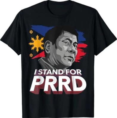 Я за PRRD Сторонник Дигонга Дутерте Филиппинский DU30 Футболка