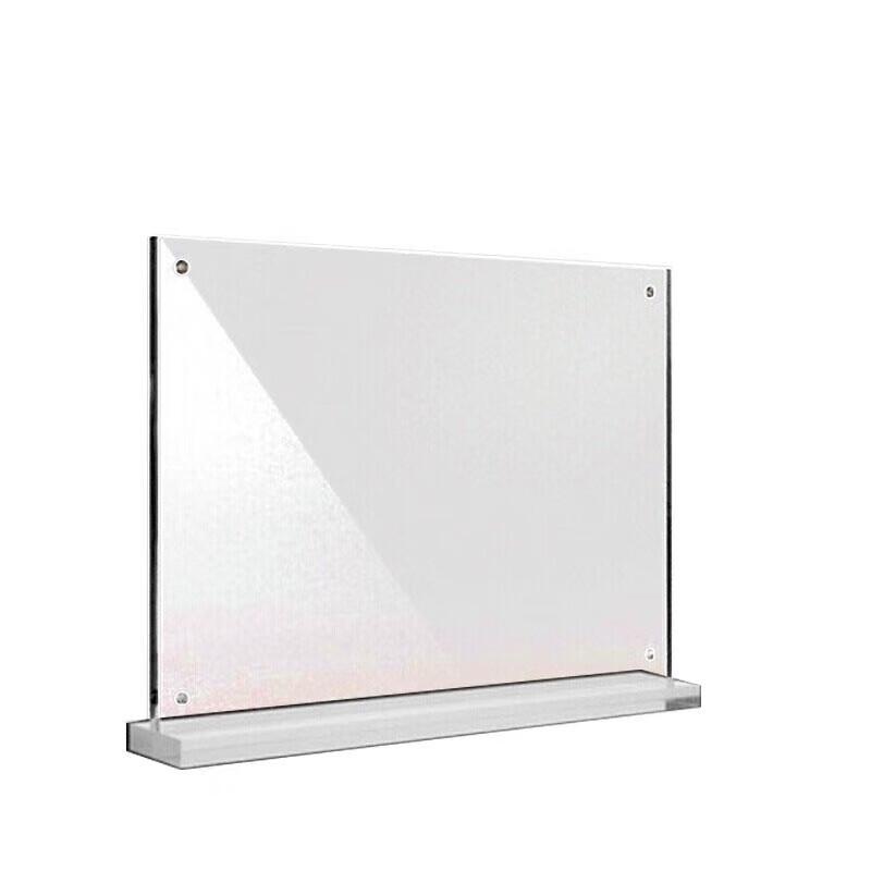 Acrylic T-Shape Double-Sided Display Stand