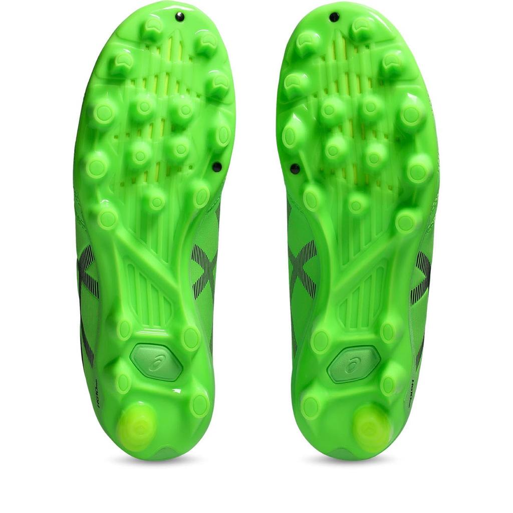 Asics DS LIGHT JR GS 1104A054 Soccer Size 300 Size 2E Shoes, Unisex, (Green Gecko/Black), 23.5 Cm,