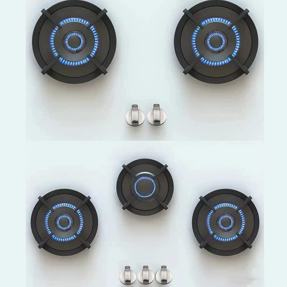 6 шт. Адаптеры для ручки управления газовой плитой, поворотные переключатели духовки, замена ручки управления горелками