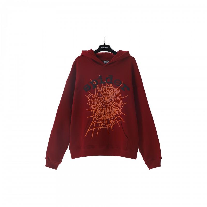 Young Thug 555 Same Style Foam Print Hoodie Couple Loose Fit Sweatshirt Men