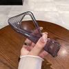 Luxury Crystal Transparent Stripes Pattern Case For Huawei Pura70 P70 P60 P50 Ultra Mate 60 50 40 Pro Soft TPU Shockproof Funda
