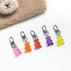 Lover Charm Gummy Bear Earphone Cover Candy Color Key Ring Jewelry Fashion Accessories Key Chain