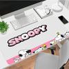 Snoopy Friends Xl Gaming Mouse Pad Nonslip Rubber Base Stitched Edge Waterproof Desk Mat For Pc Laptop Gamer Office Computer Accessories C929868