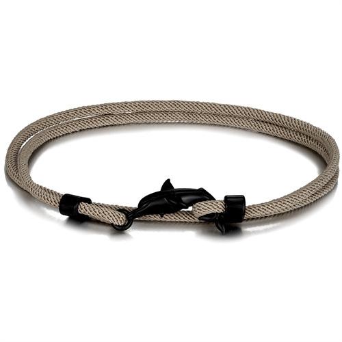 Черный Милый Дельфин Шнурок для Руки Маленький Свежий Животное Цвет Многослойный Регулируемый Мужские И Женские Браслеты