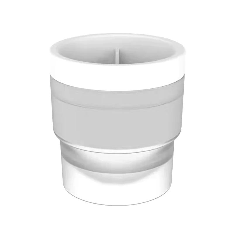 Силиконовые круглые формы для хоккея на льду, большие сферические кубики льда, шлифовальный станок для льда, подходит для бара, дома, кухни, принадлежности