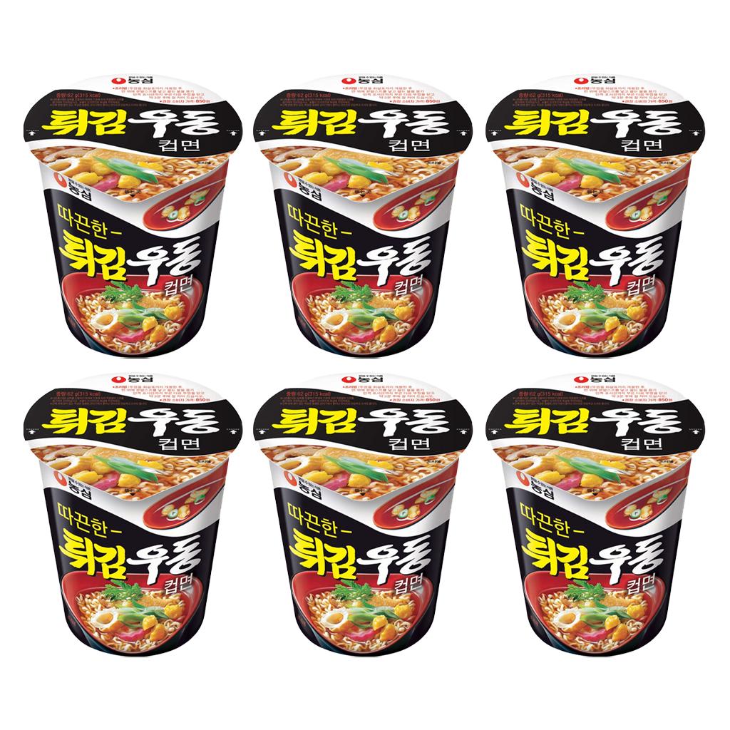 Nongshim Суп-лапша Темпура Удон 62г (4 варианта)