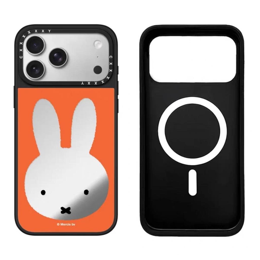 Несколько крутых чехлов Miffy Магнитные Мягкий ТПУ для IPhone 17ProMax/16/15Pro Забавный Мультяшный Защитный Чехол Совместимый Магнитный Держатель