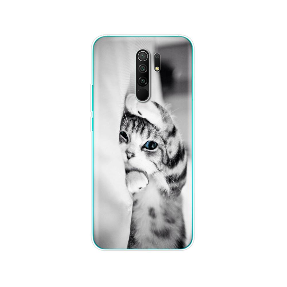 For Xiaomi Redmi 9 Case Silicon Back Cover Phone Case For Redmi 9 Soft Case 6.53 Inch Etui Coque Bumper Shockproof Protective