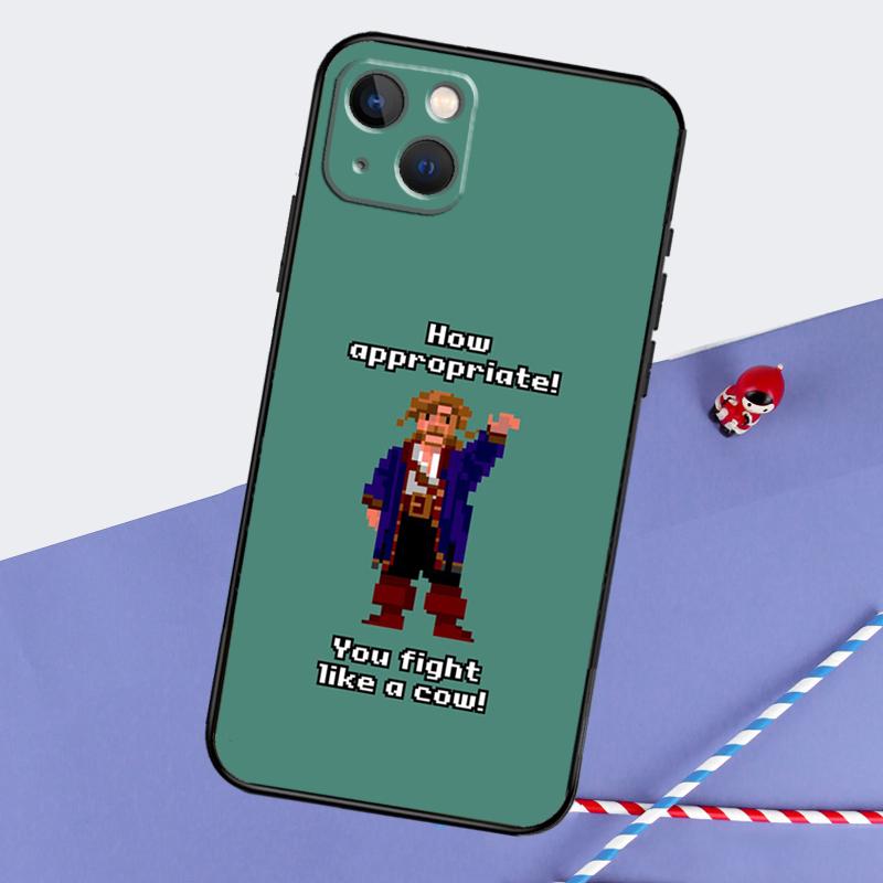 Monkey Island Print Soft Case For iPhone 16 15 14 13 12 11 Pro Max XS X XR 7 8 Plus 13 12 Mini Protection Cover