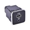 Передний порт зарядки USB AUX 53224228 для Jeep Compass Cherokee 2017-2021 Acc