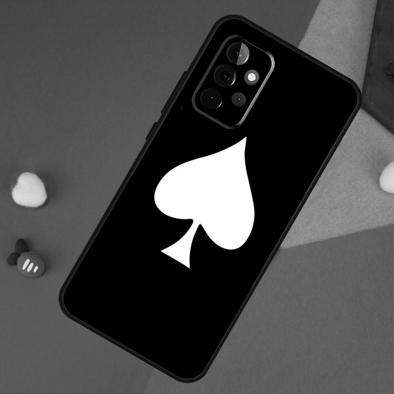 Ace of Spades Case For Samsung Galaxy A15 A54 A34 A14 A13 A53 A16 A26 A36 A56 A12 A22 A32 A52 A06 A35 A55