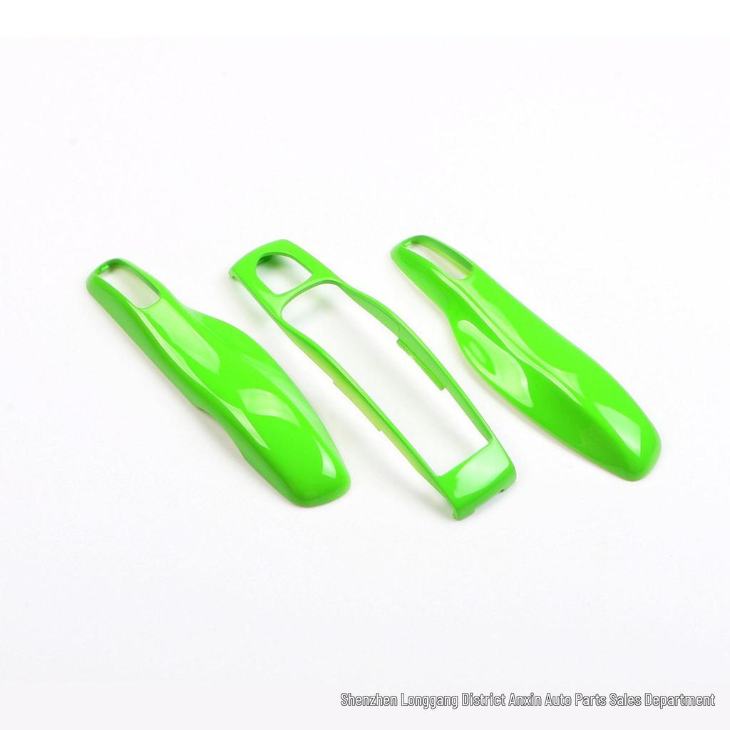 Fits Porsche Key Shell: New Cayenne, Macan, Panamera, 718, Taycan - Ice Raspberry Pink Matte Gray Solid Color