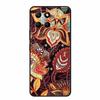 3D Тисненый Чехол Для Honor Play 9A 2024 X5b Plus X8C X6C 4G Чехол Для Телефона 9 A X 8 6 C Coque Цветы Черный Силикон Мягкая Задняя Крышка