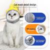 2024 Breathable Cat Mask: Anti-Lick, Anti-Scratch, Anti-Eating, Clear Vision Cat Head Cover