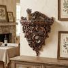 Shelf with Scrollwork Bracket Vintage-Inspired Resin Wall Corbel