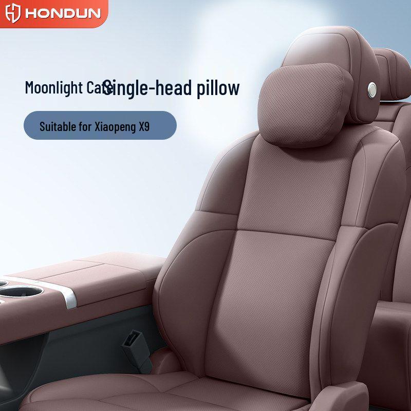 Xiaopeng X9 Headrest Lumbar & Neck Support Pillow - Car Interior Essential Accessory