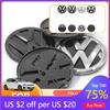 VW GTI GOLF Для VOLKSWAGEN VW 2026 Новые Эмблемы Колпаки на Диски VW 120мм 110мм Логотип Автомобиля Эмблема На Капот Передняя и Задняя Наклейка на Багажник Задний Значок