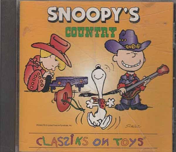 CD РАЗНЫЕ ИСПОЛНИТЕЛИ - Snoopy's Country Classiks on Toys 541722 LIGHTYEAR 1996 US Музыка Другое Б/У